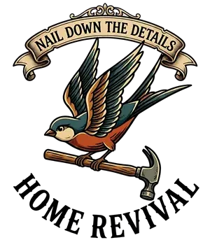 Home Revival swallow mascot emblem by Stevan Collins Lazich